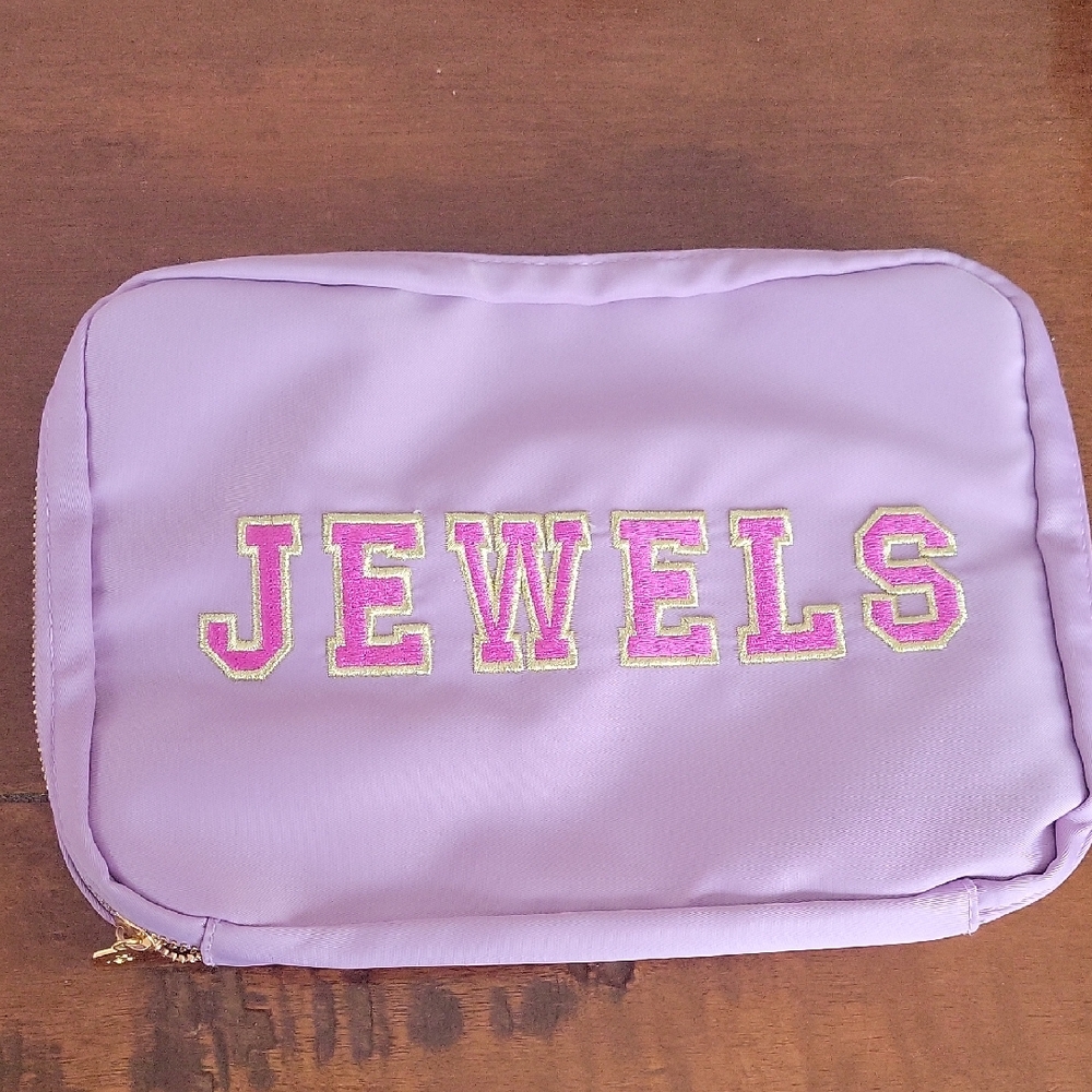 Purple 'Jewels' Pouch